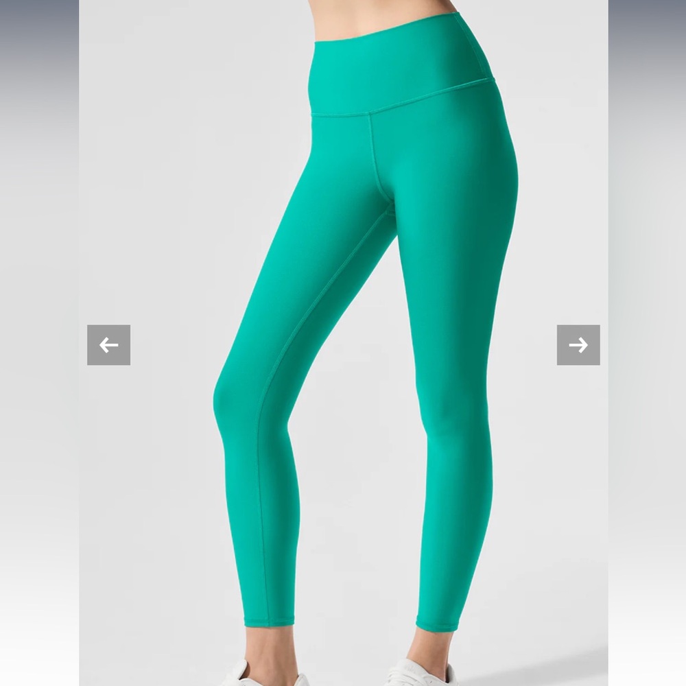 Alo Air Brush Legging - ocean teal